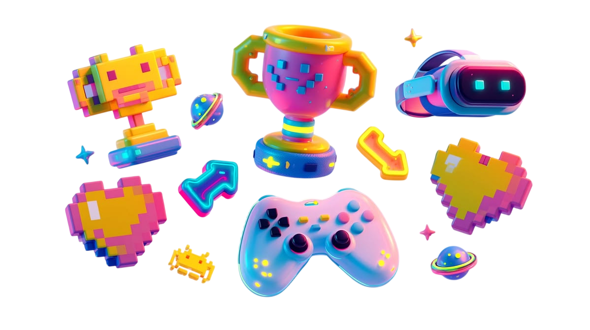 Gaming trophies and elements